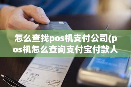 怎么查找pos机支付公司(pos机怎么查询支付宝付款人)