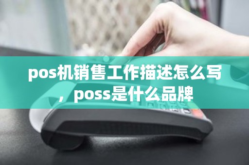 pos机销售工作描述怎么写，poss是什么品牌