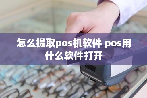 怎么提取pos机软件 pos用什么软件打开