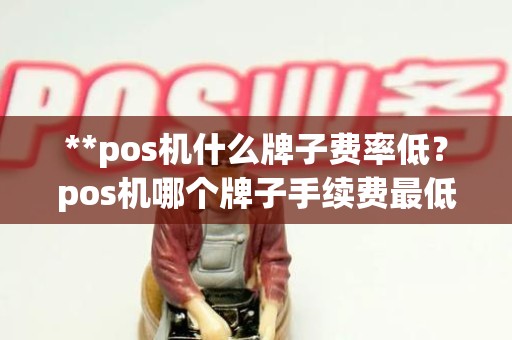 **pos机什么牌子费率低？pos机哪个牌子手续费最低