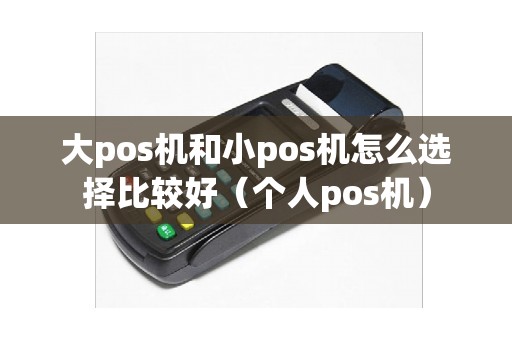 大pos机和小pos机怎么选择比较好（个人pos机）