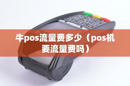 牛pos流量费多少（pos机要流量费吗）