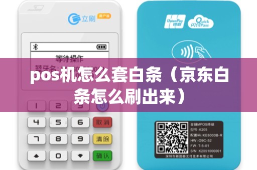 pos机怎么套白条（京东白条怎么刷出来）
