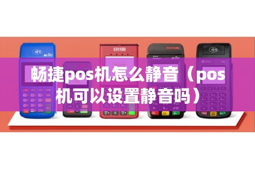 畅捷pos机怎么静音（pos机可以设置静音吗）