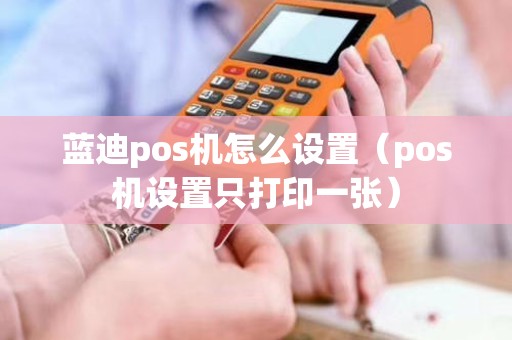 蓝迪pos机怎么设置（pos机设置只打印一张）