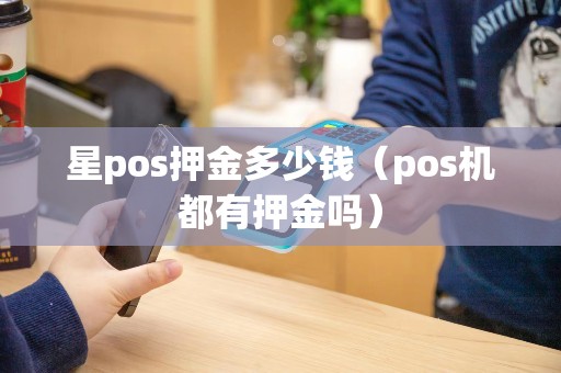 星pos押金多少钱（pos机都有押金吗）