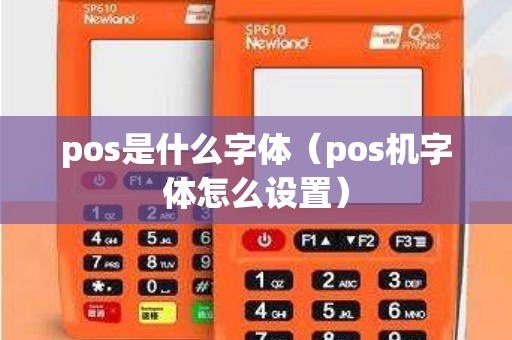 pos是什么字体（pos机字体怎么设置）
