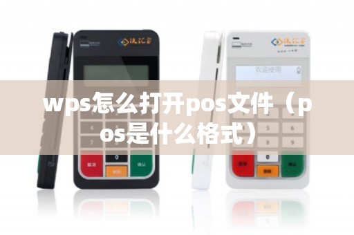 wps怎么打开pos文件（pos是什么格式）
