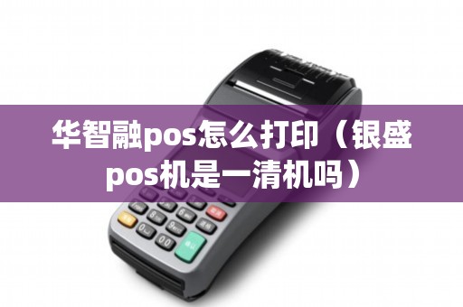 华智融pos怎么打印（银盛pos机是一清机吗）