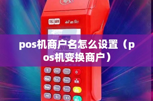 pos机商户名怎么设置（pos机变换商户）