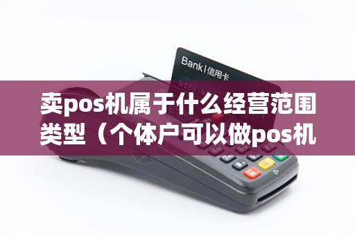 卖pos机属于什么经营范围类型（个体户可以做pos机业务么）