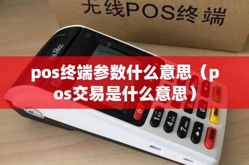 pos终端参数什么意思（pos交易是什么意思）