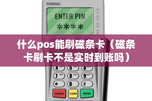 什么pos能刷磁条卡（磁条卡刷卡不是实时到账吗）