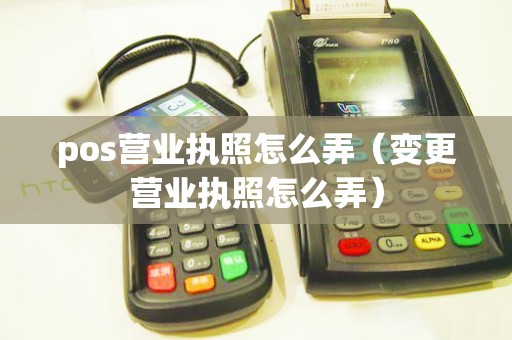 pos营业执照怎么弄（变更营业执照怎么弄）