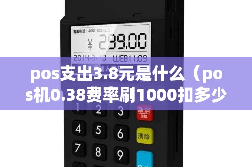 pos支出3.8元是什么（pos机0.38费率刷1000扣多少）