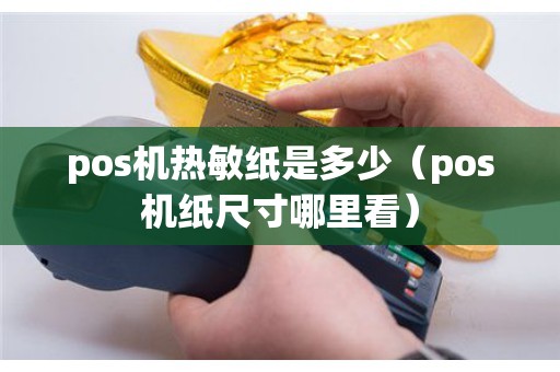 pos机热敏纸是多少（pos机纸尺寸哪里看）