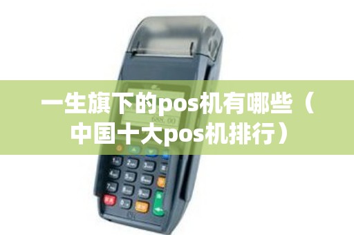 一生旗下的pos机有哪些（中国十大pos机排行）
