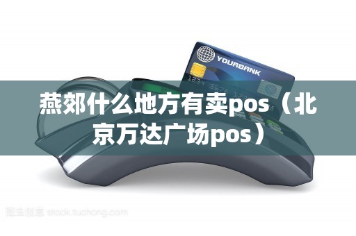 燕郊什么地方有卖pos（北京万达广场pos）