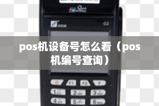 pos机设备号怎么看（pos机编号查询）