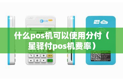 什么pos机可以使用分付（星驿付pos机费率）