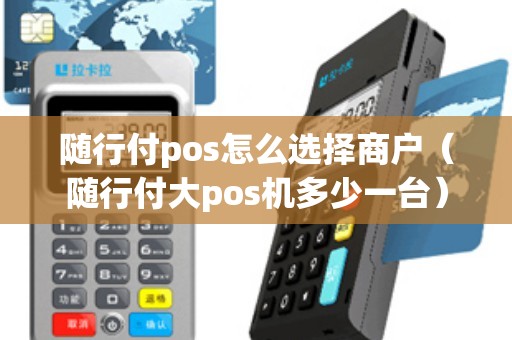 随行付pos怎么选择商户（随行付大pos机多少一台）