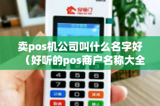 卖pos机公司叫什么名字好（好听的pos商户名称大全）