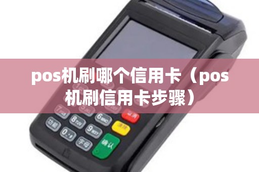 pos机刷哪个信用卡(pos机刷信用卡步骤) pos机刷哪个信用卡(pos机刷信用卡步骤)