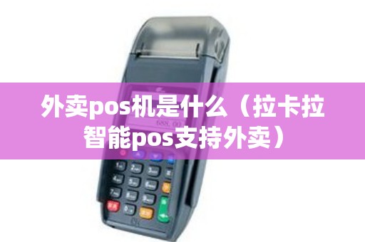 外卖pos机是什么（拉卡拉智能pos支持外卖）