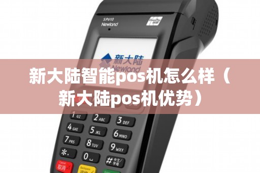 新大陆智能pos机怎么样（新大陆pos机优势）