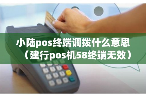小陆pos终端调拨什么意思（建行pos机58终端无效）