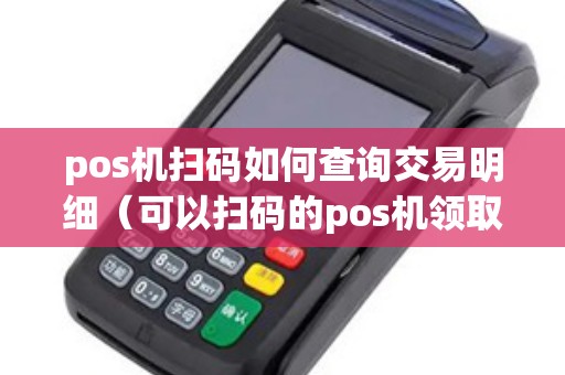 pos机扫码如何查询交易明细（可以扫码的pos机领取）