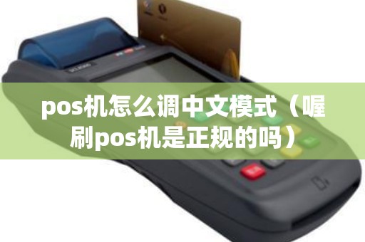 pos机怎么调中文模式（喔刷pos机是正规的吗）