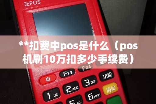 **扣费中pos是什么（pos机刷10万扣多少手续费）