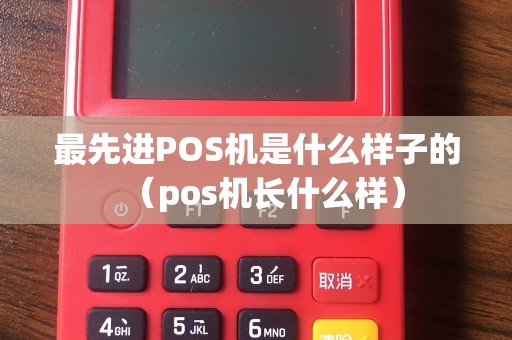 最先进POS机是什么样子的（pos机长什么样）