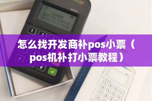 怎么找开发商补pos小票（pos机补打小票教程）