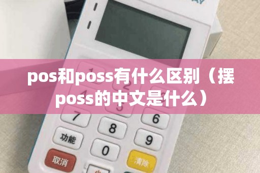 pos和poss有什么区别（摆poss的中文是什么）