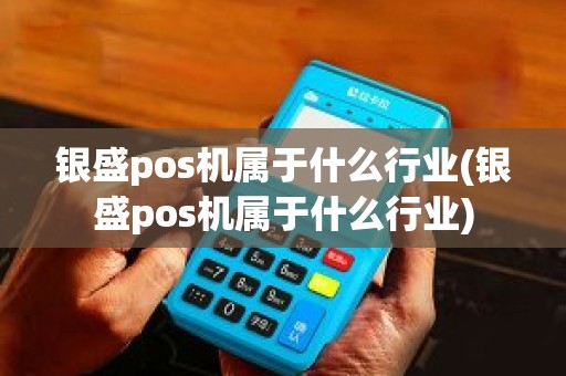 银盛pos机属于什么行业(银盛pos机属于什么行业)