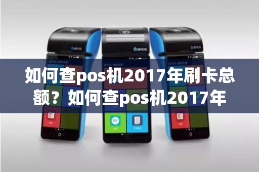 如何查pos机2017年刷卡总额？如何查pos机2017年刷卡总额