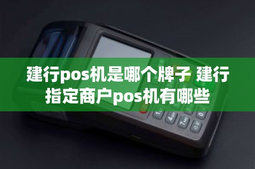 建行pos机是哪个牌子 建行指定商户pos机有哪些