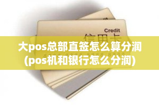 大pos总部直签怎么算分润(pos机和银行怎么分润)