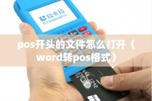 pos开头的文件怎么打开（word转pos格式）