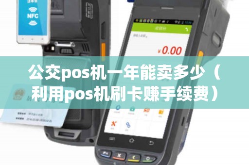 公交pos机一年能卖多少（利用pos机刷卡赚手续费）