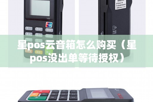 星pos云音箱怎么购买（星pos没出单等待授权）