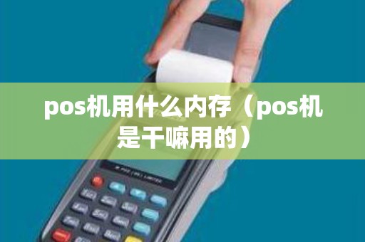 pos机用什么内存（pos机是干嘛用的）