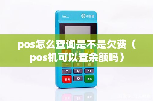 pos怎么查询是不是欠费（pos机可以查余额吗）