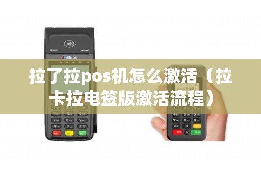 拉了拉pos机怎么激活（拉卡拉电签版激活流程）