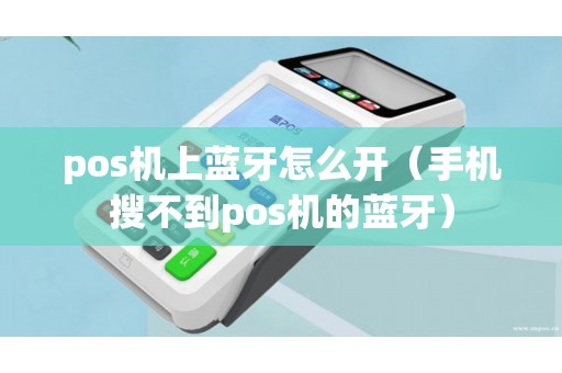 pos机上蓝牙怎么开（手机搜不到pos机的蓝牙）