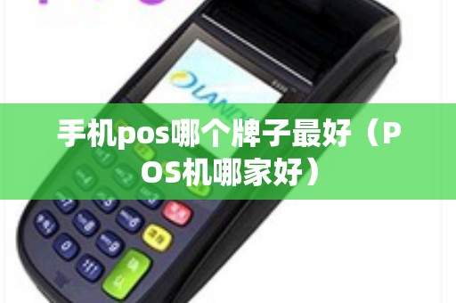 手机pos哪个牌子最好（POS机哪家好）