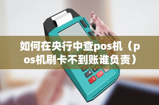 如何在央行中查pos机（pos机刷卡不到账谁负责）
