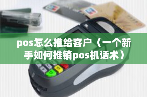 pos怎么推给客户(一个新手如何推销pos机话术) pos怎么推给客户(一个新手如何推销pos机话术)